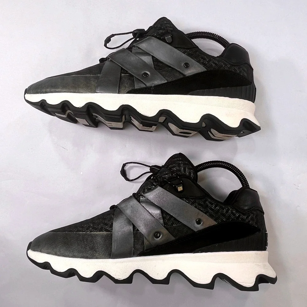 SOREL Kinetic Speed Trainers Womens 8.5 Black‎ Fashion Athletic Shoes Sneakers